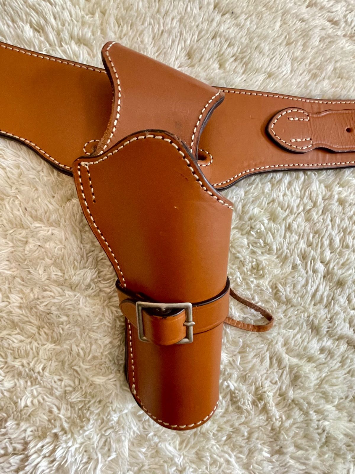 美品！イーストA No.001-M ウェスタン ガンベルト ホルスター Mサイズ