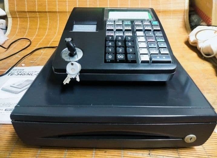 カシオレジスター TE-340/NL300くく フル設定無料 737770 カシオ