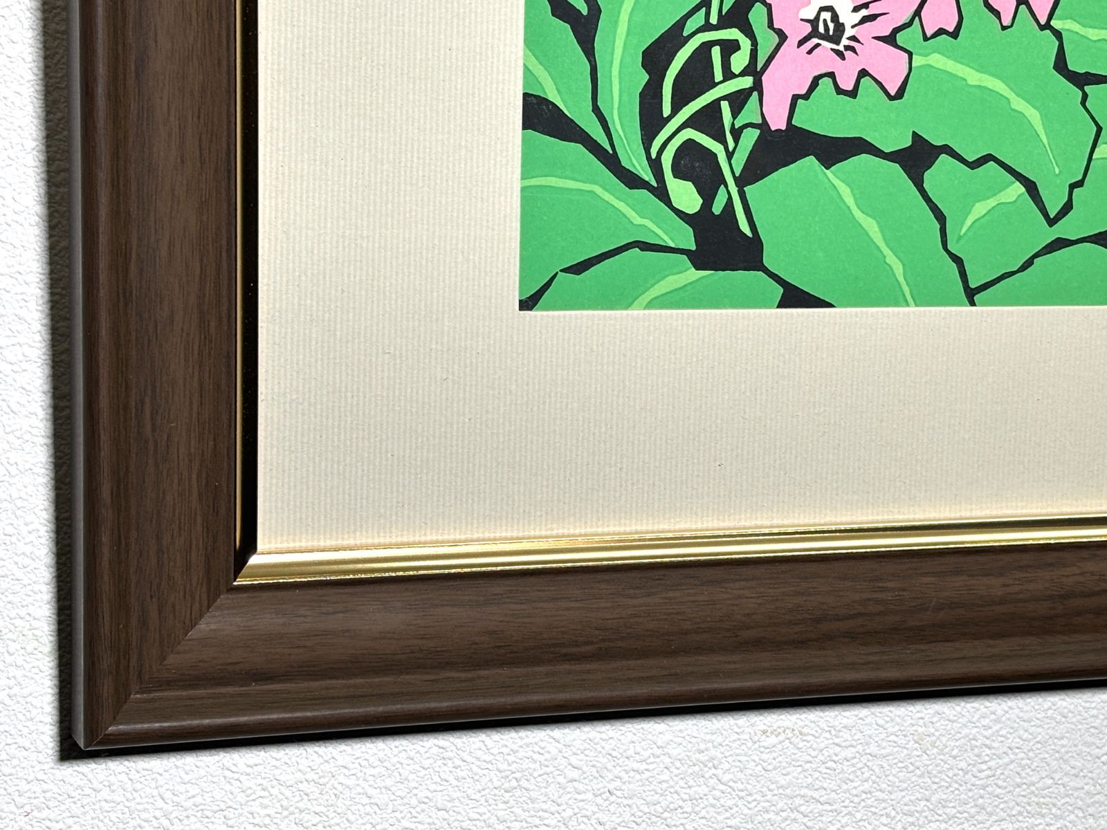 宮田三郎 桔梗 木版画 印 かぶせ箱 絵画 額装 真作【☆n-9】 - メルカリ