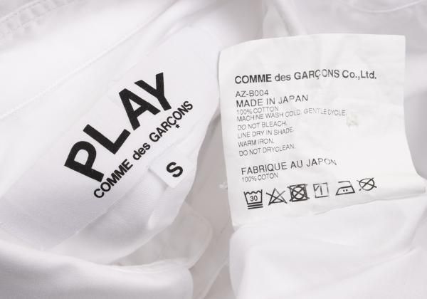 プレイ コムデギャルソンPLAY COMME des GARCONS ハートワッペンシャツ