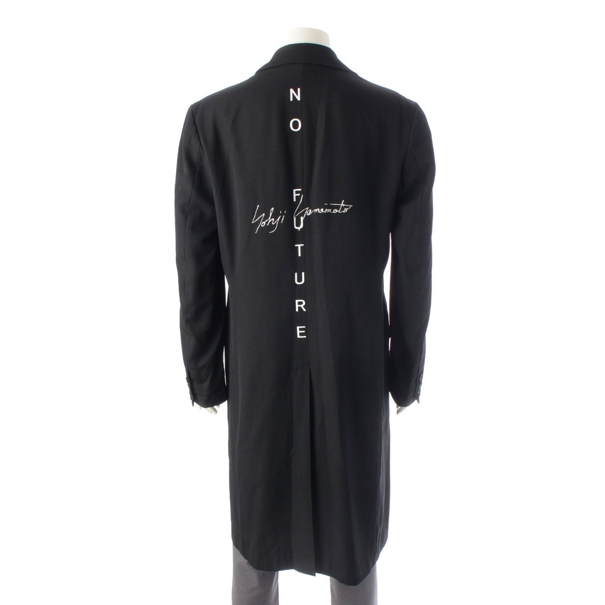 ヨウジヤマモト 20SS ウール NO FUTURE ドクタージャケット ロング