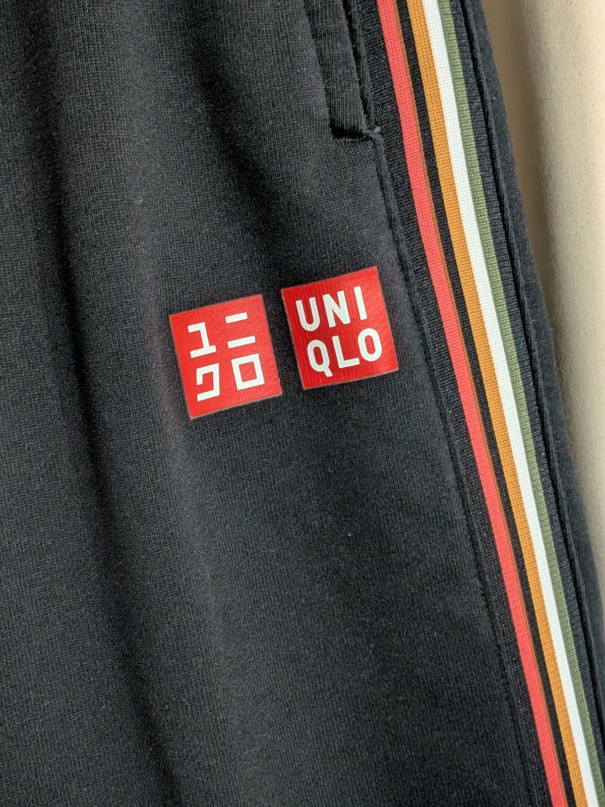 UNIQLO ユニクロ 錦織圭モデル スウェットパンツ 黒 M テニス - メルカリ