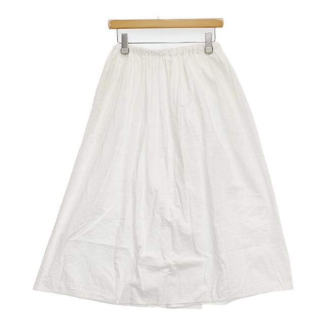 ゴーシュ 20/1オーガニックツイル ロングフレアスカート 定価30800円