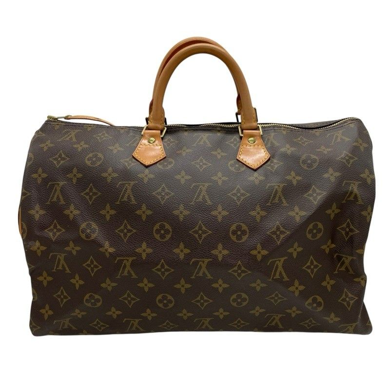 ルイ・ヴィトン LOUIS VUITTON スピーディ40 M41522 ブラウン ゴールド