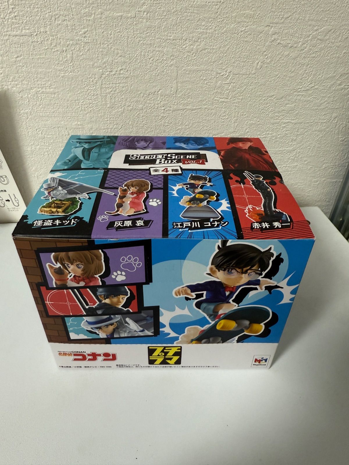 全4種コンプ】名探偵コナン Secret Scene Box Vol.1 怪盗キッド 赤井