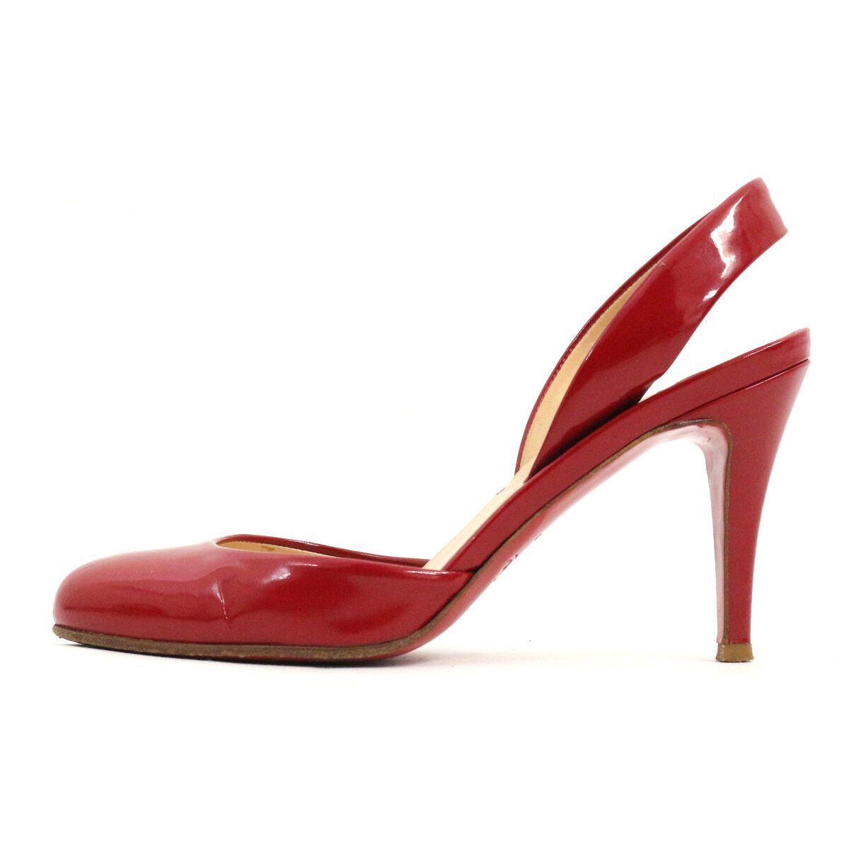 Christian Louboutin クリスチャンルブタン パテントレザーパンプス 35