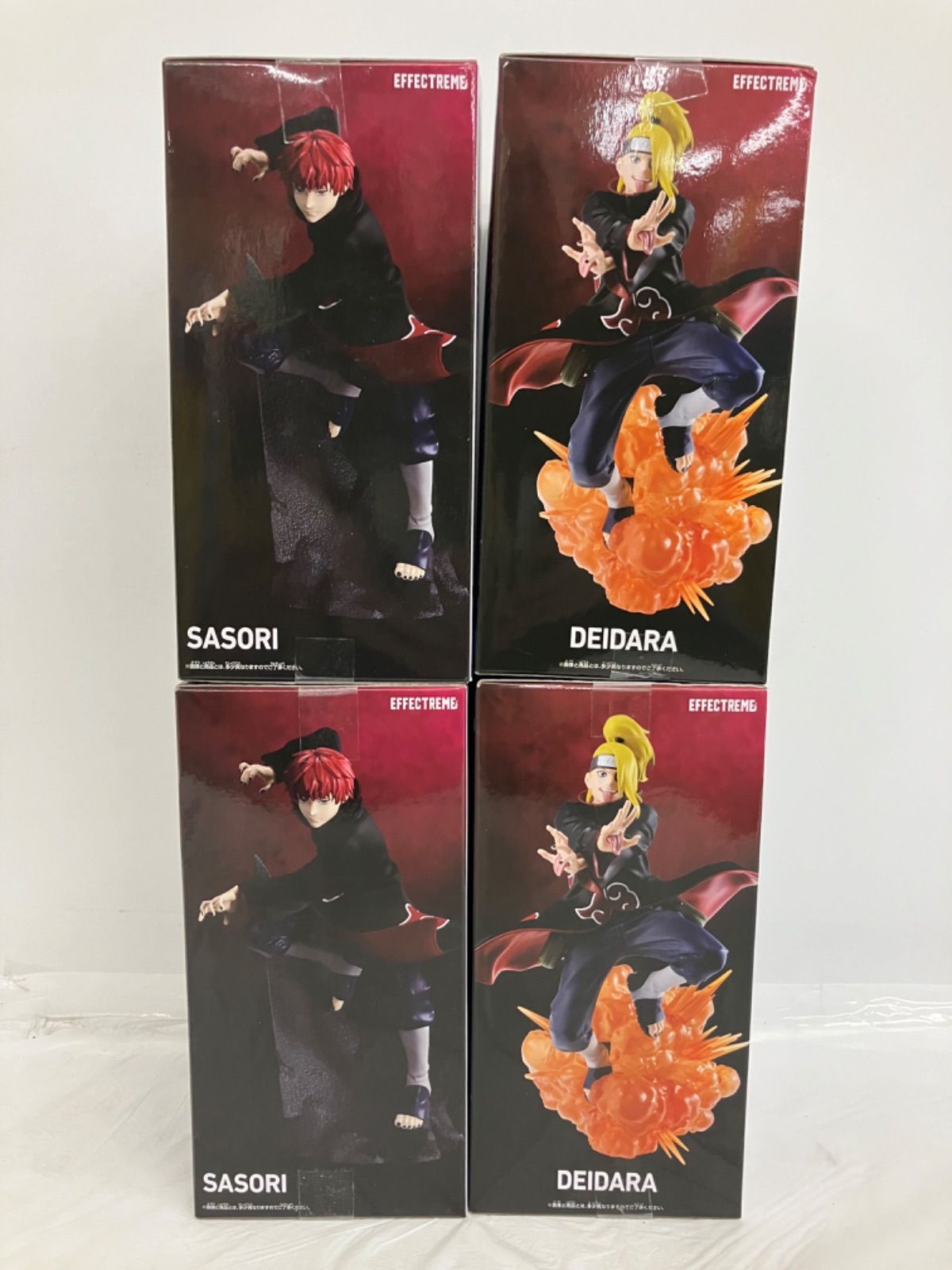 未開封 NARUTO ナルト疾風伝 EFFECTREME フィギュア デイダラ サソリ 2