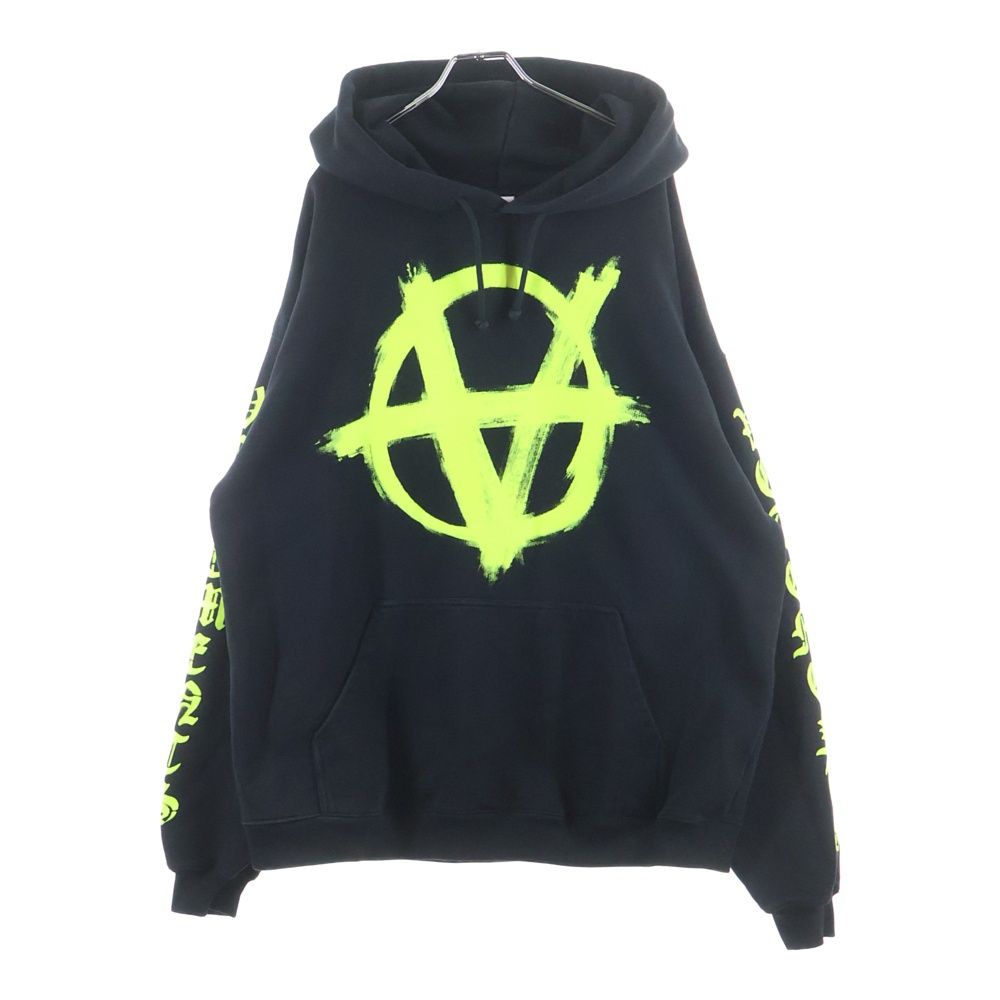VETEMENTS (ヴェトモン) 21AW Double Anarchy Hoodie ダブルアナーキー