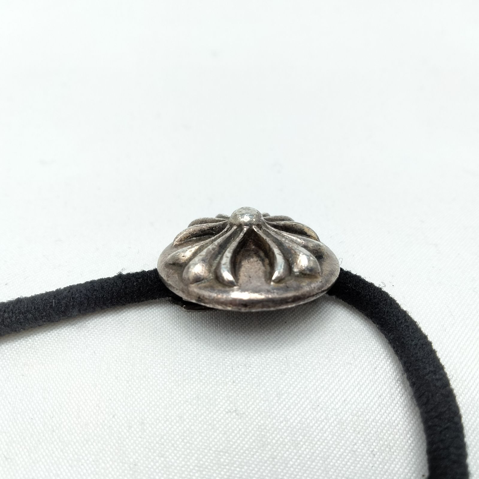 ✨️CHROME HEARTS✨️クロムハーツ クロスボール ヘアゴム コンチョ