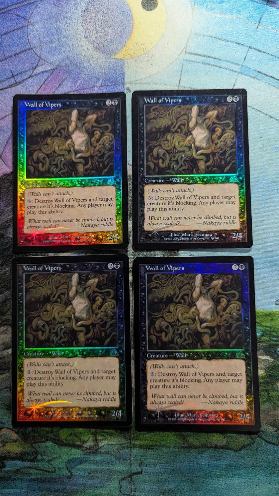 MTG バイパーの壁 旧枠 foil 英語4枚 まとめ売り - メルカリ