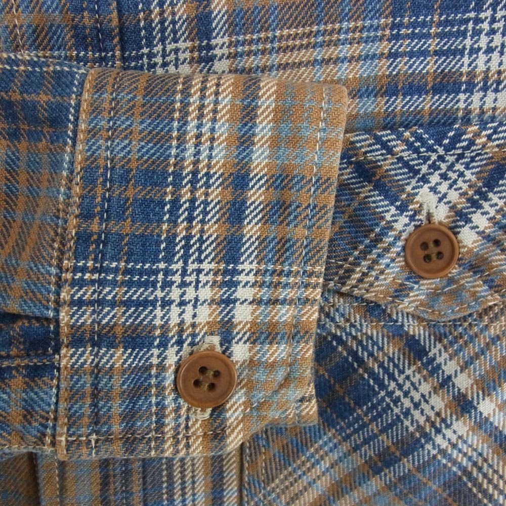 VISVIM ビズビム 16SS 0116105011015 Black Elk Flannel Shirt エルク