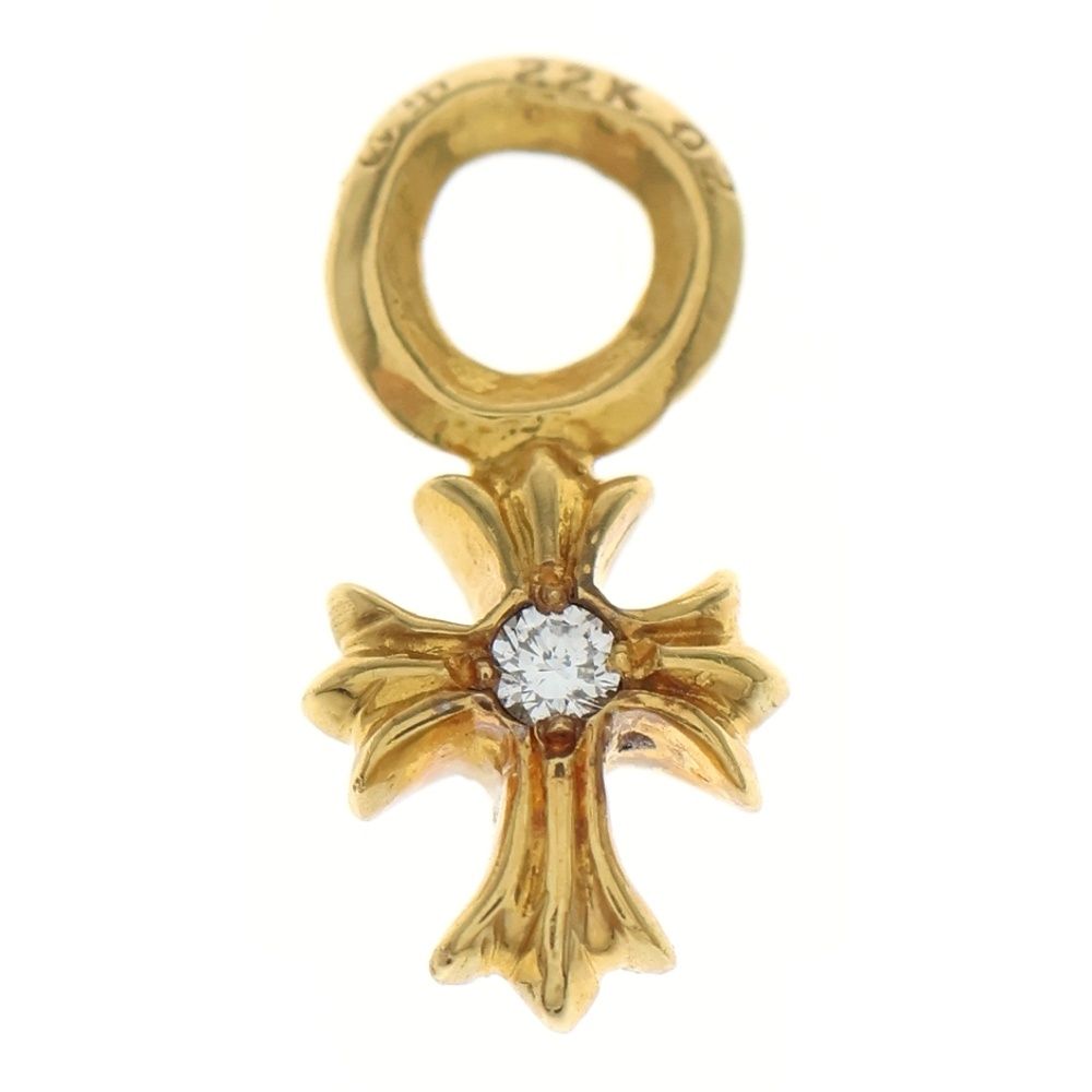 CHROME HEARTS (クロムハーツ) 22K STACK CH CROSS V2 1PD CHクロス