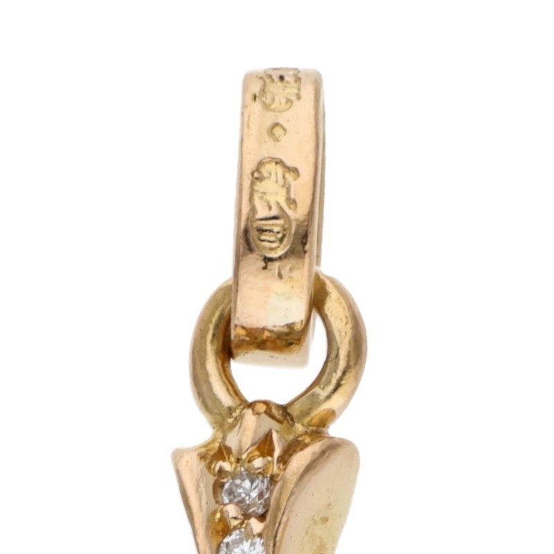 クロムハーツ 22K CRS BBYFAT P/DMND/ベイビーファット PAVEダイヤ