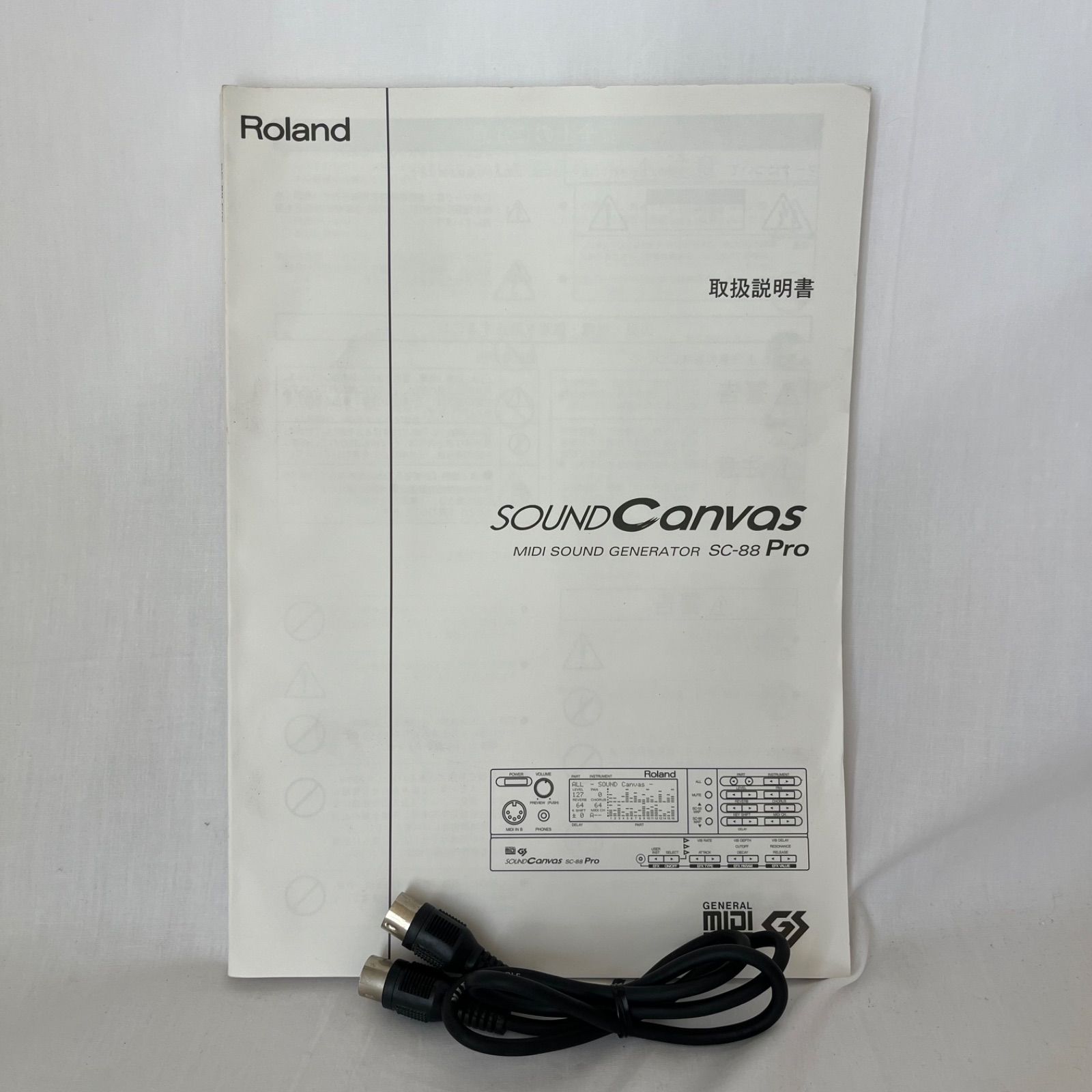 美品☆取説付き】Roland ローランド SOUND Canvas サウンドキャンバス