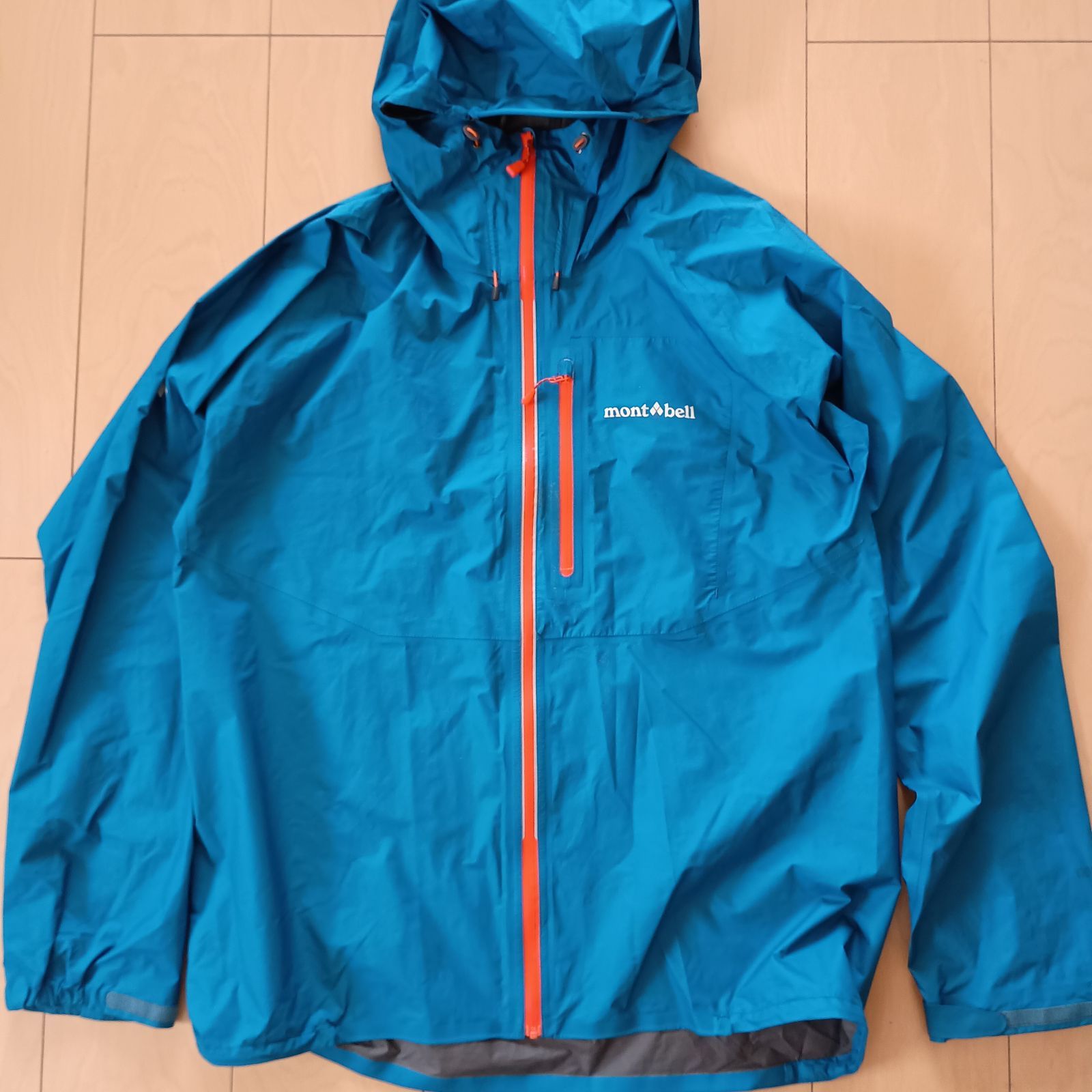 XL◇モンベル トレントフライヤージャケット LL 青 ブルー マウンテン
