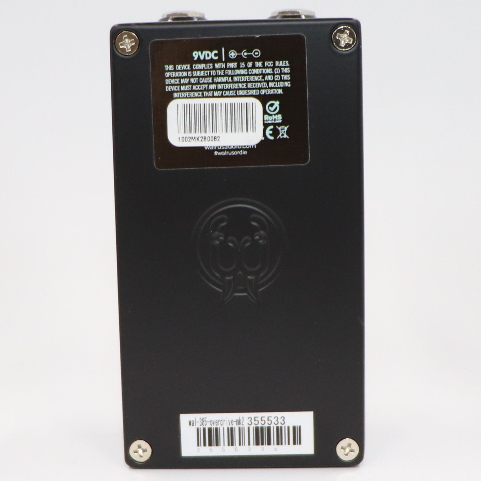 Walrus Audio 385 Overdrive MKII Black ギターエフェクター wal-385