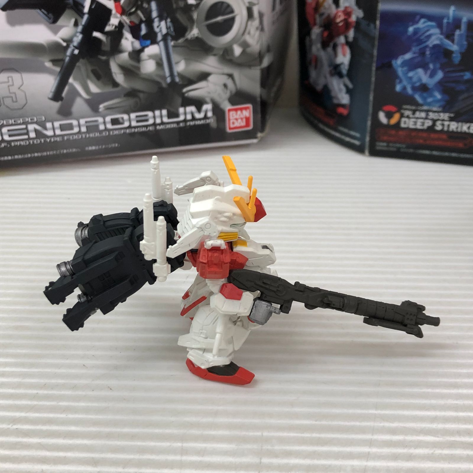 △FW GUNDAM CONVERGE EX03、EX07（台座欠品） 2つセット ジャンク品