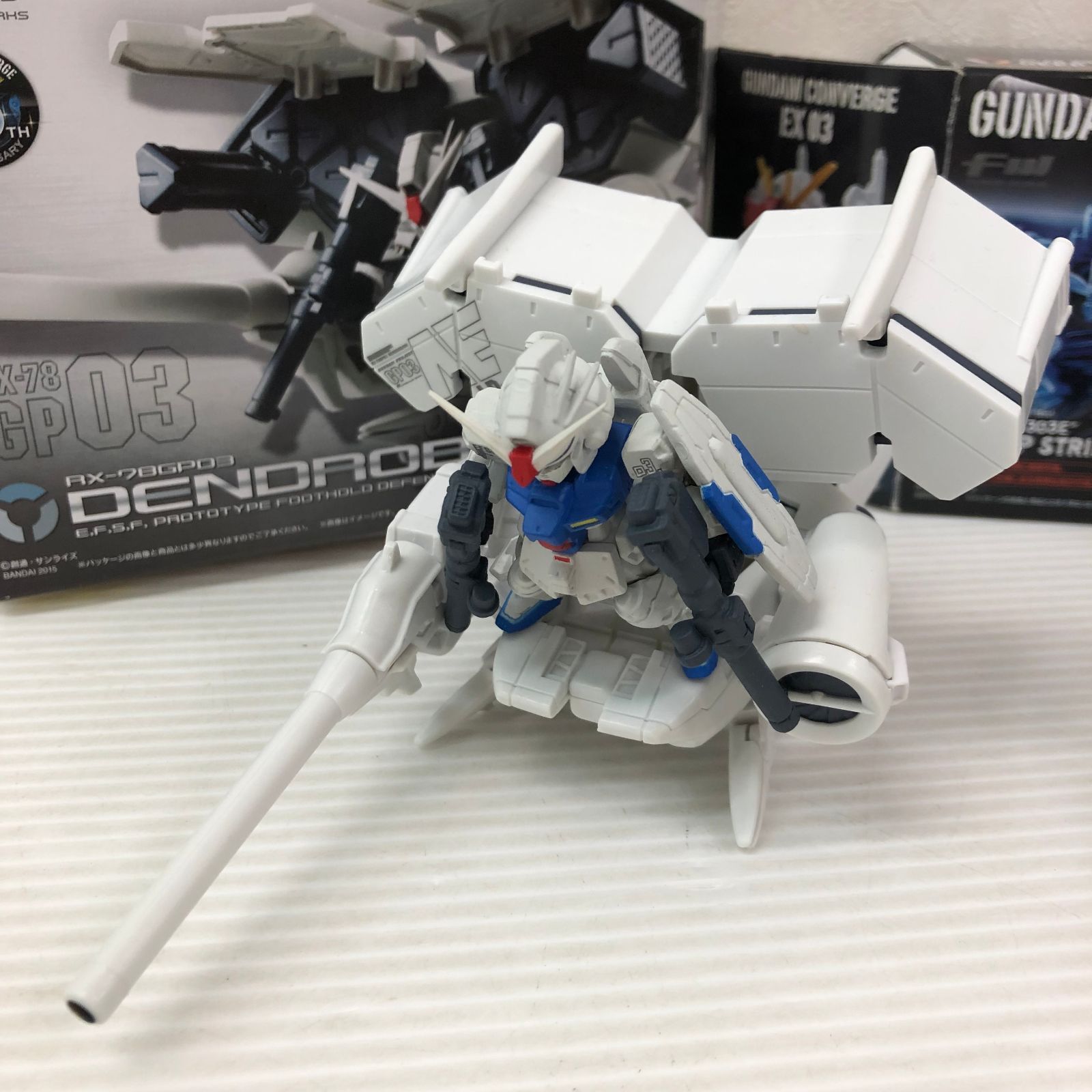 △FW GUNDAM CONVERGE EX03、EX07（台座欠品） 2つセット ジャンク品