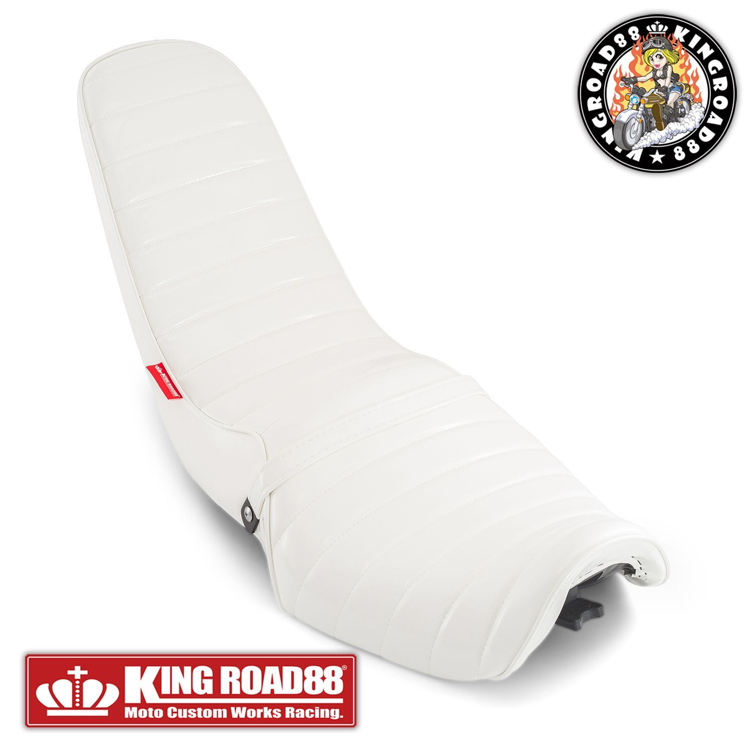 カワサキ バリオスⅠ型 ZR250A KingRoad88 3段シート エナメル