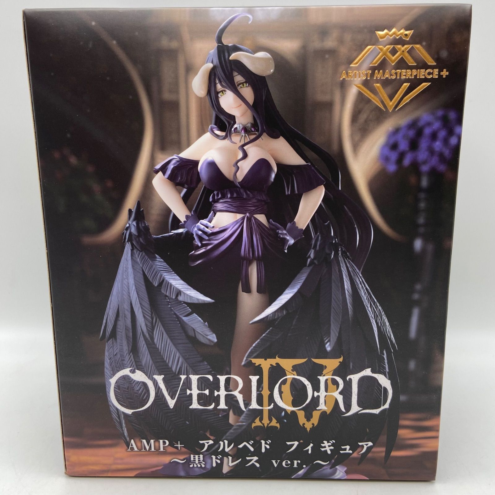 OVERLORD Ⅳ AMP＋ アルベド フィギュア 黒ドレスver. プライズ