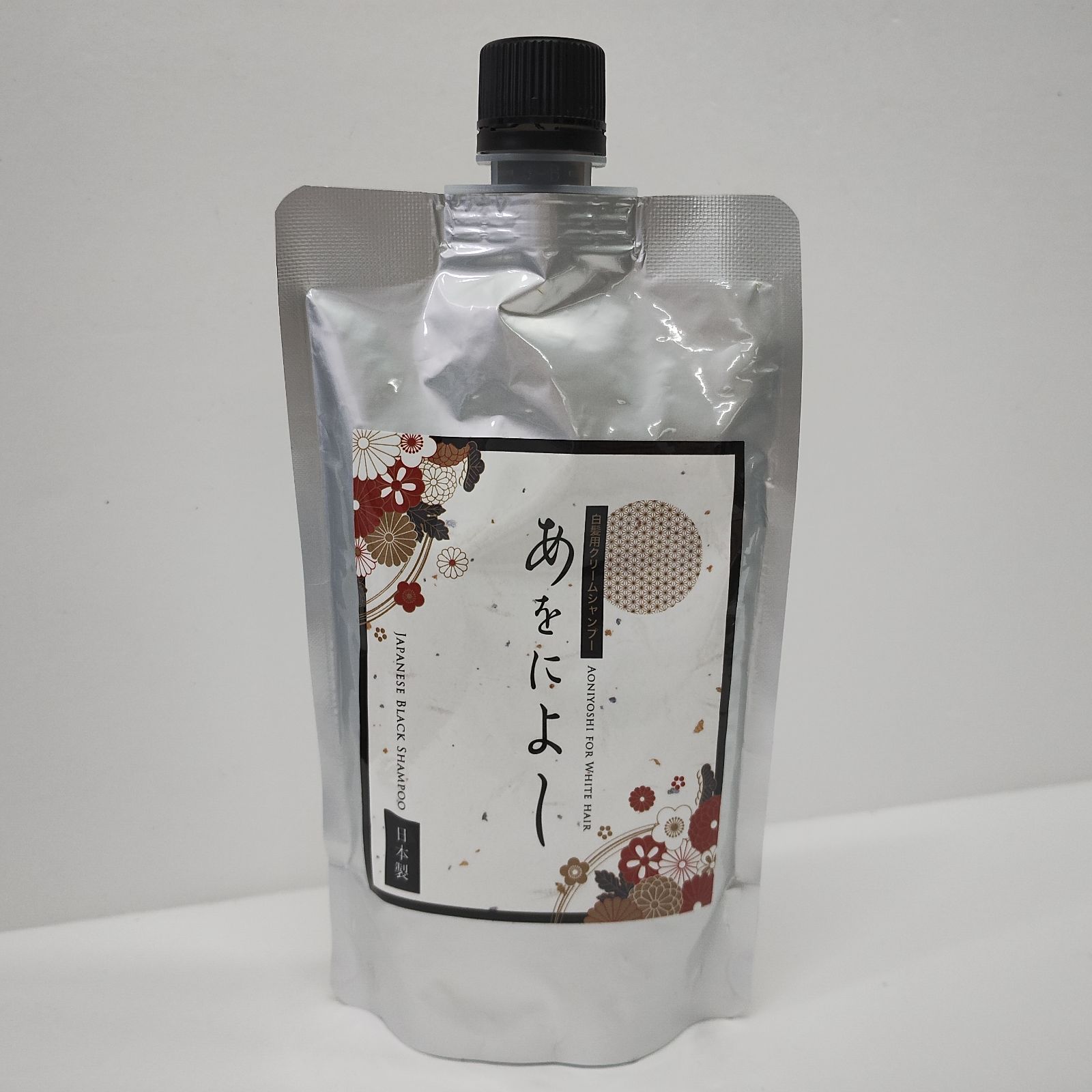 Y4407 K あをによし 白髪用クリームシャンプー ダークブラウン 250g