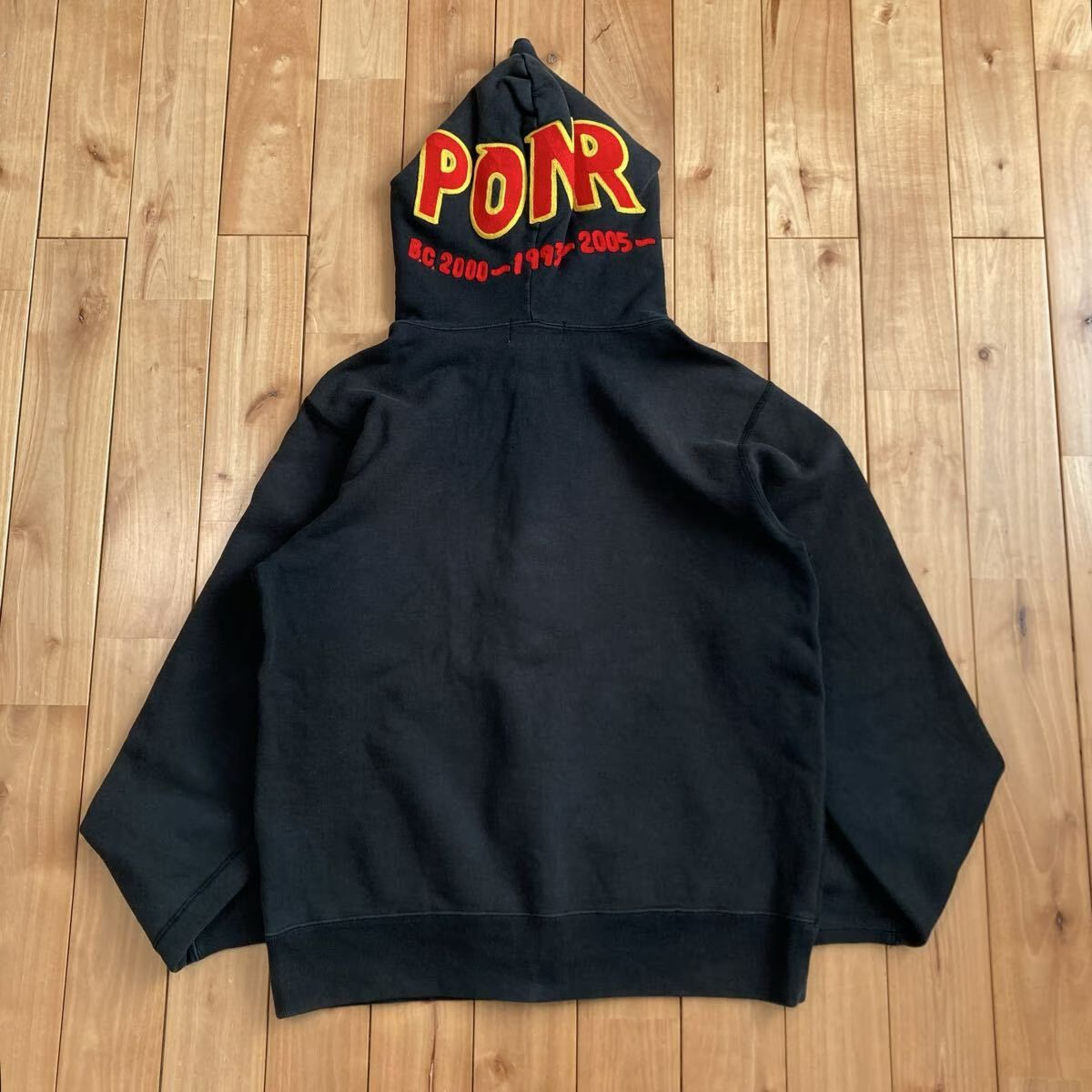 シャーク パーカー Lサイズ ブラック shark full zip hoodie a bathing