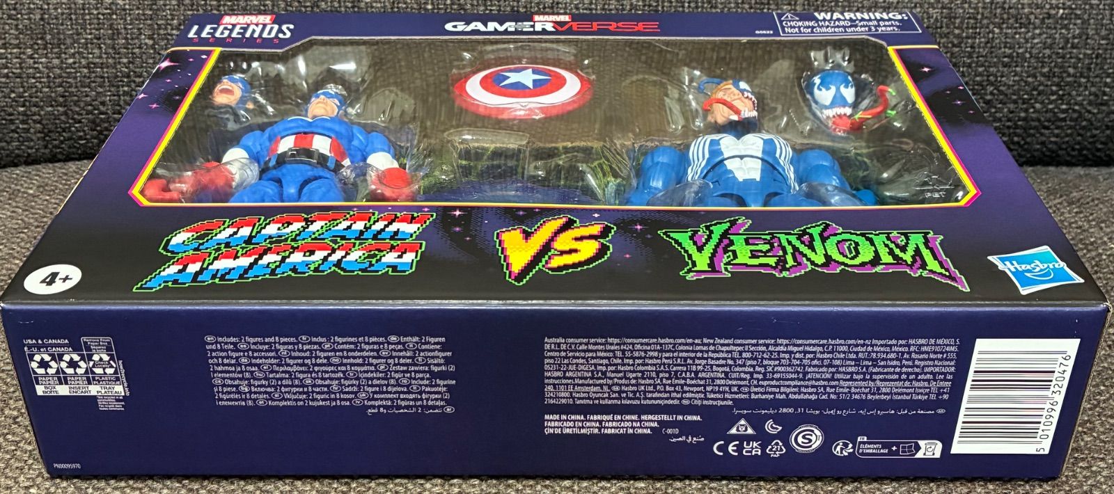 未開封品】マーベルレジェンド・ゲーマーバース キャプテンアメリカ VS