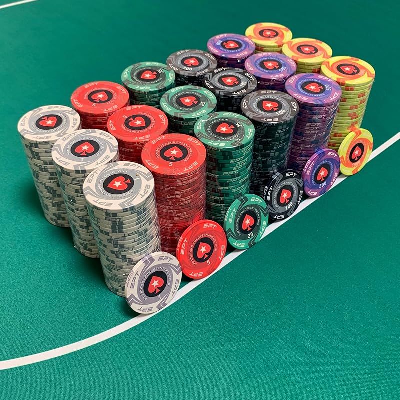 RedAces EPT ポーカーチップ カジノチップ 麻雀 トランプ ゴルフ