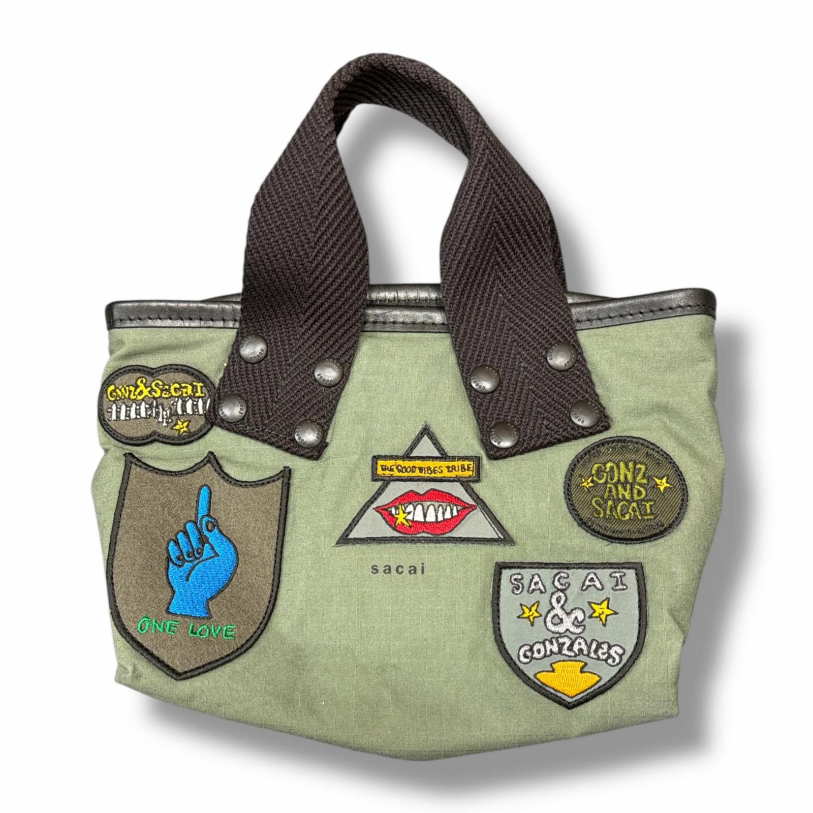 sacai × マークゴンザレス 24SS Multi Patch Tote Small マルチパッチ