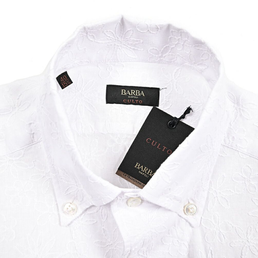BARBA バルバ / CULTO ドレスシャツ カジュアルシャツ ボタンダウン