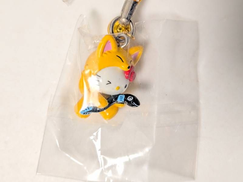 ハローキティ ご当地キティ 根付 ストラップ 3個セット 宮城限定 伊達