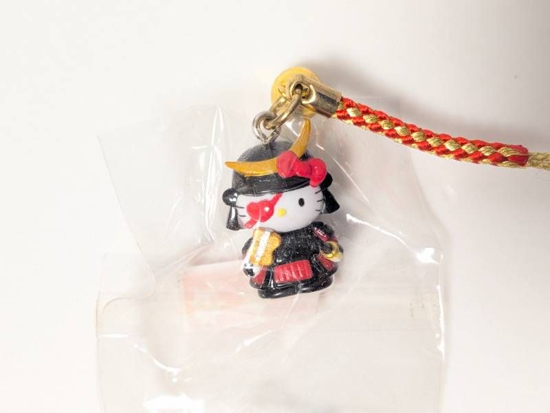 ハローキティ ご当地キティ 根付 ストラップ 3個セット 宮城限定 伊達
