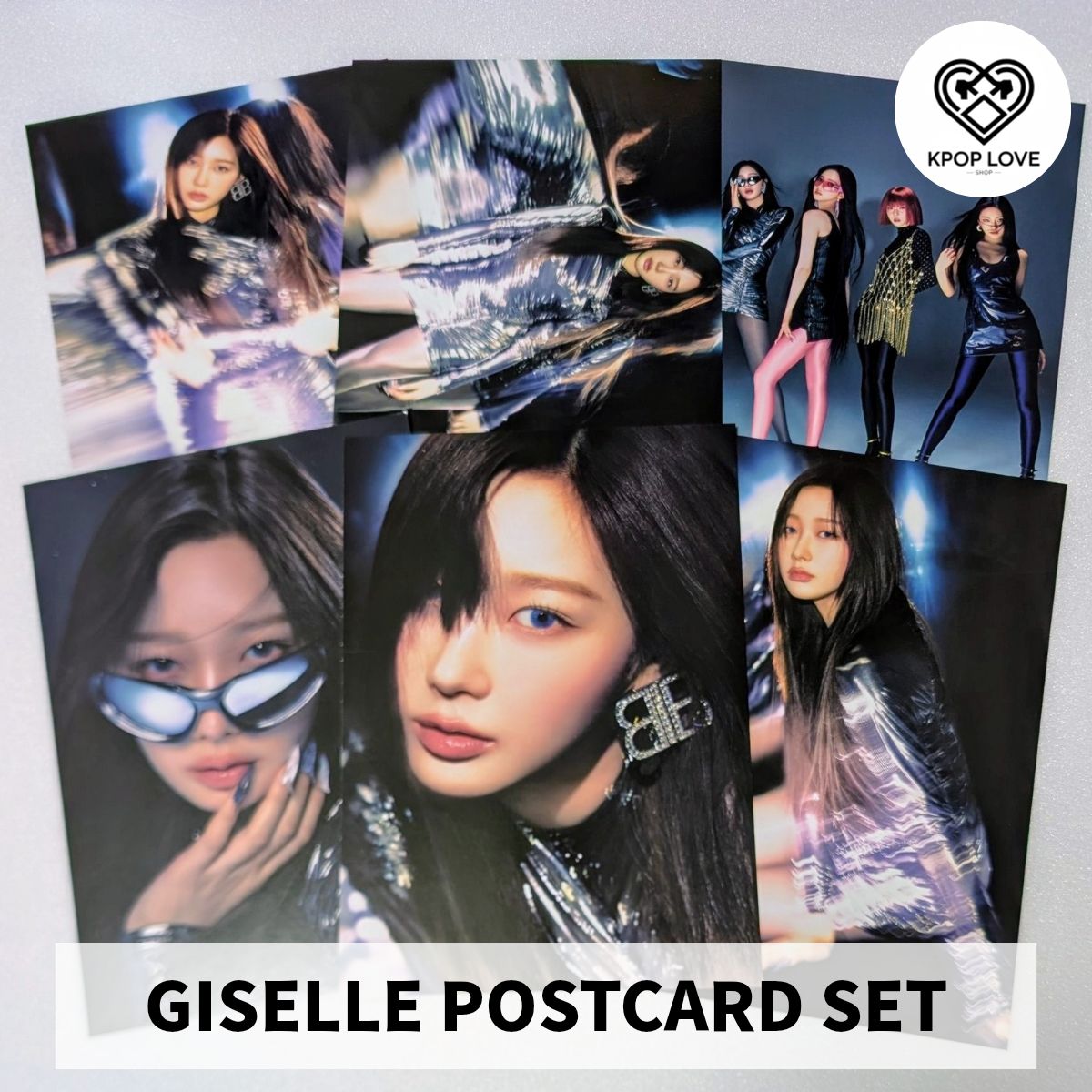 aespa ジゼル GISELLE Whiplash Speed ver ポストカード 6種コンプ