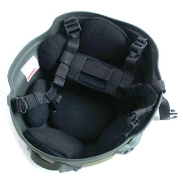 アメリカ軍 特殊部隊 MICH2002 FAST ヘルメット レプリカ ブラック 米