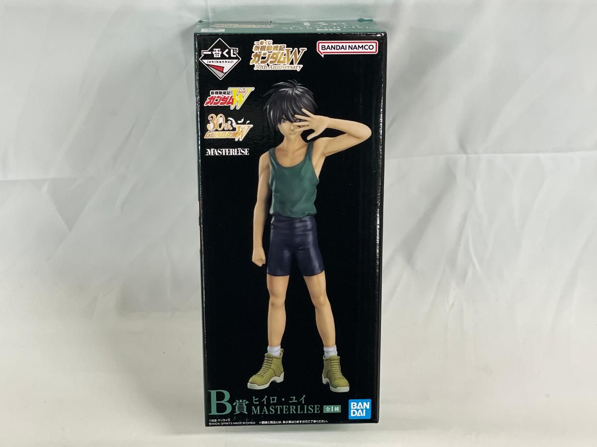 未開封】B賞 ヒイロ・ユイ MASTERLISE 一番くじ 新機動戦記ガンダムW