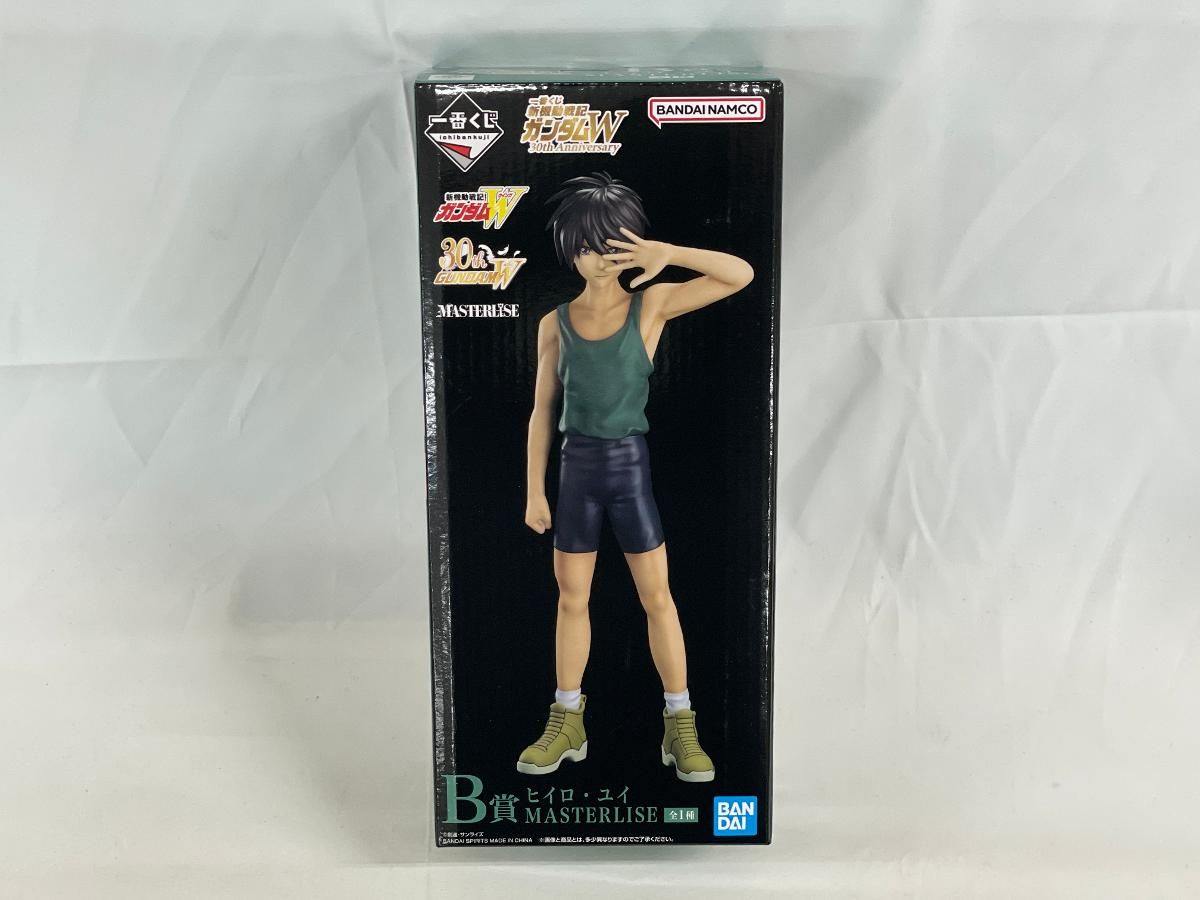未開封】B賞 ヒイロ・ユイ MASTERLISE 一番くじ 新機動戦記ガンダムW