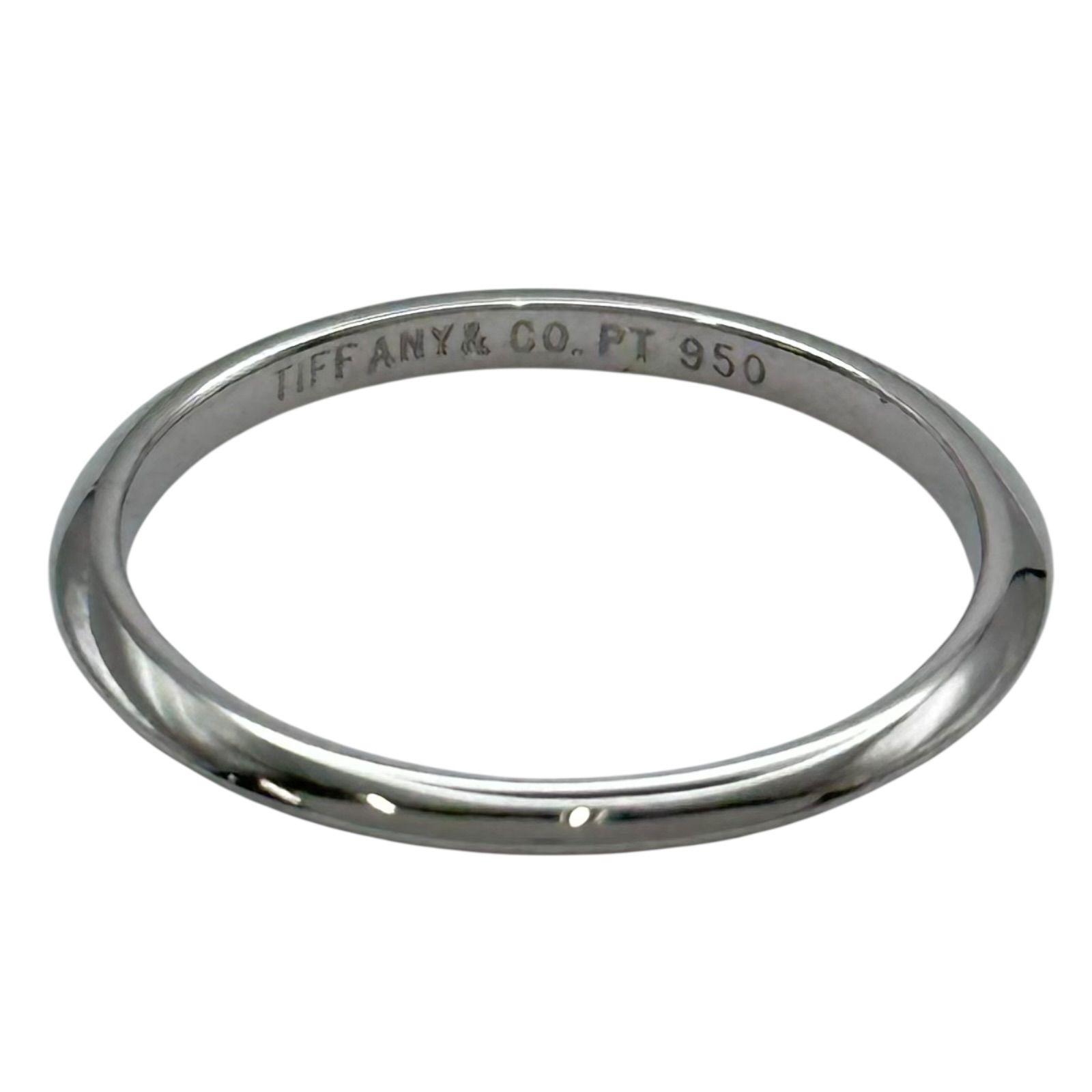 ティファニー TIFFANY＆CO ナイフエッジリング プラチナ Pt950