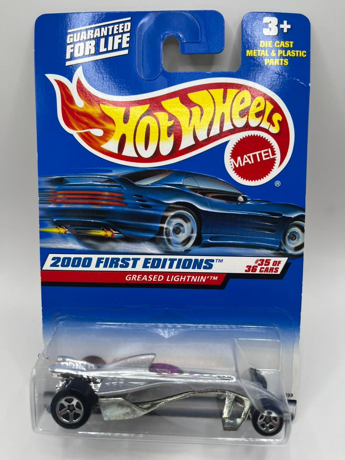 HOT WHEELS ホットウィール マテル GREASED LIGHTNIN' 2000FIRST