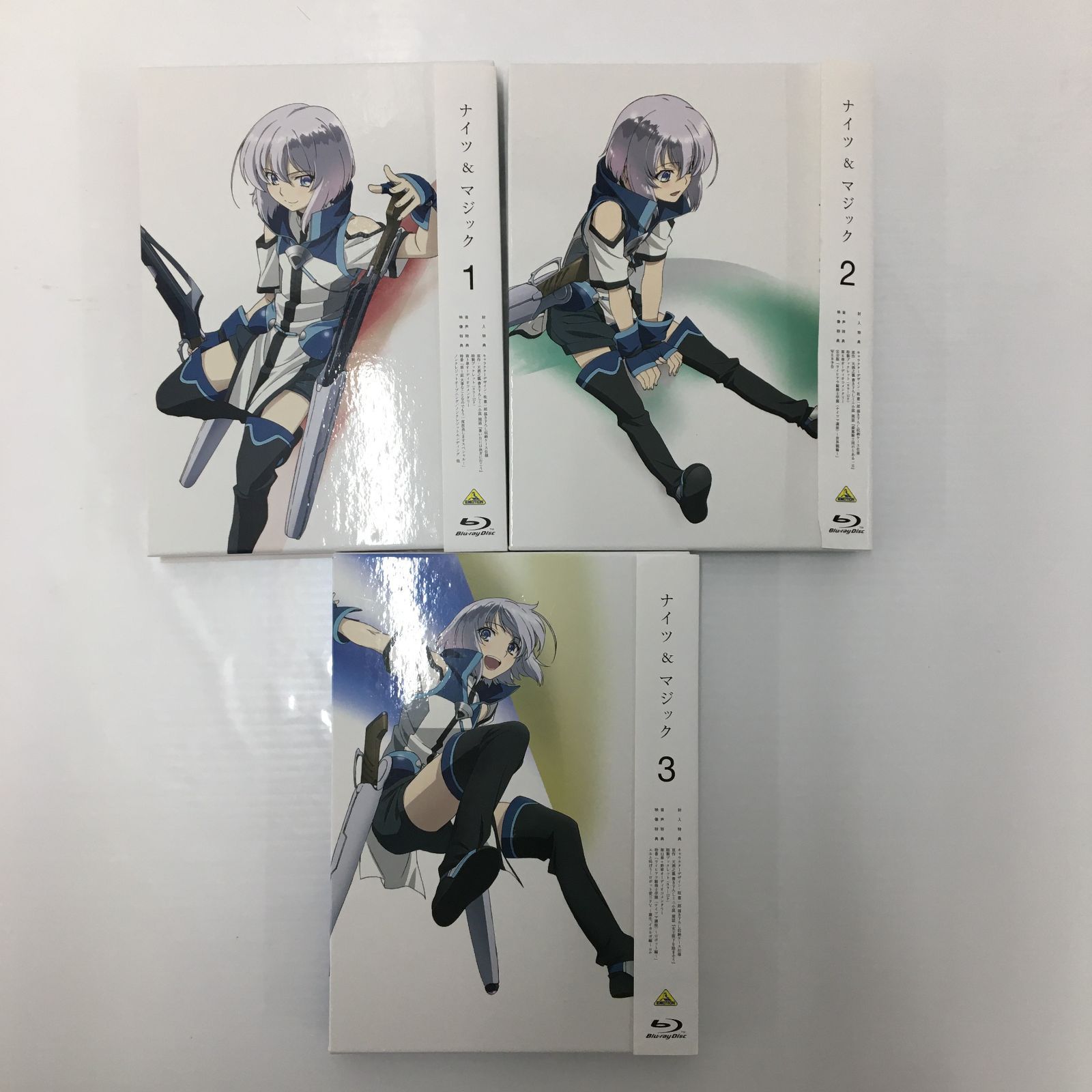 ナイツ&マジック 全3巻 セット ブルーレイ /50 260302 01299wa◇18