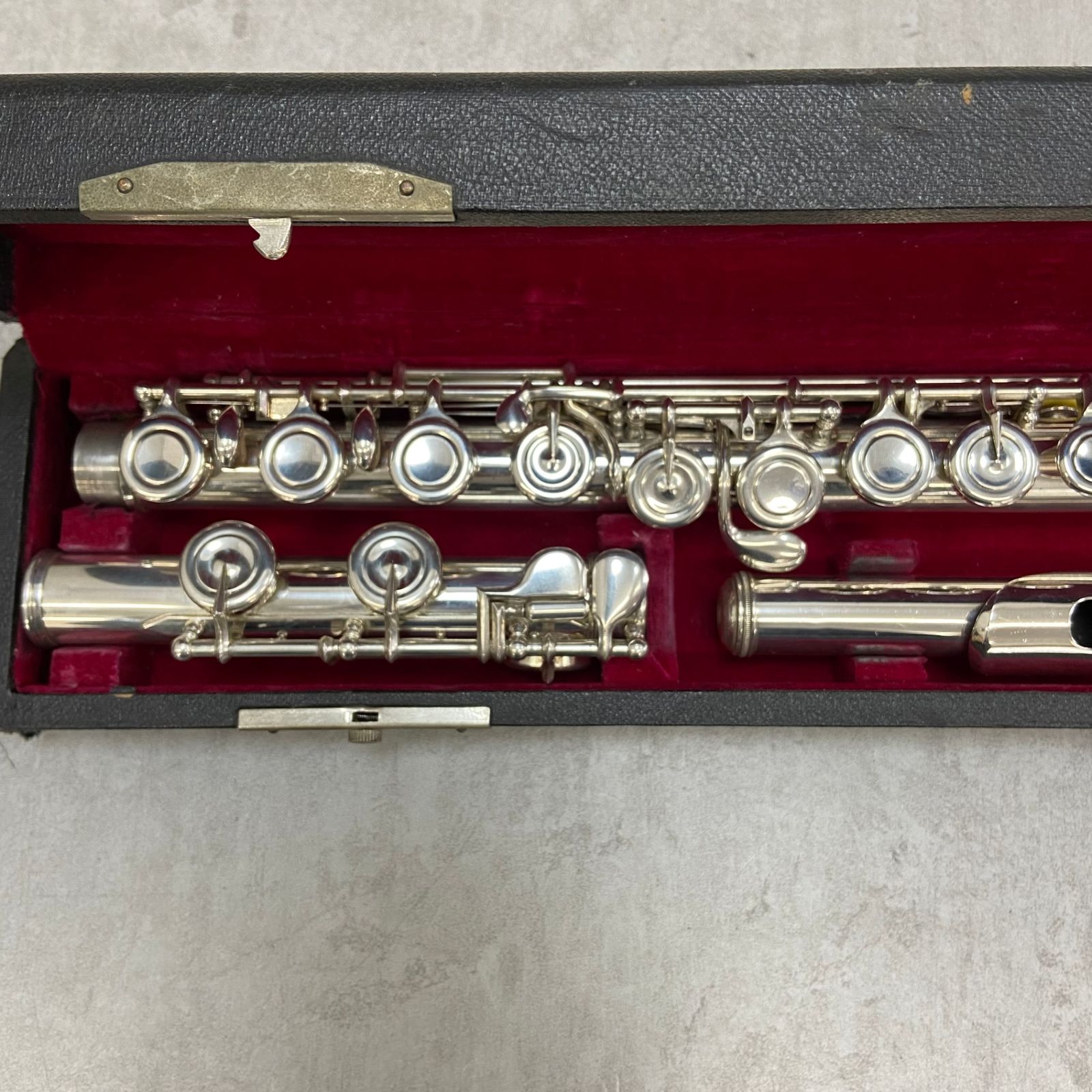 アルタス フルート A907 頭部管銀製 銀メッキ シルバー Eメカ ポイント