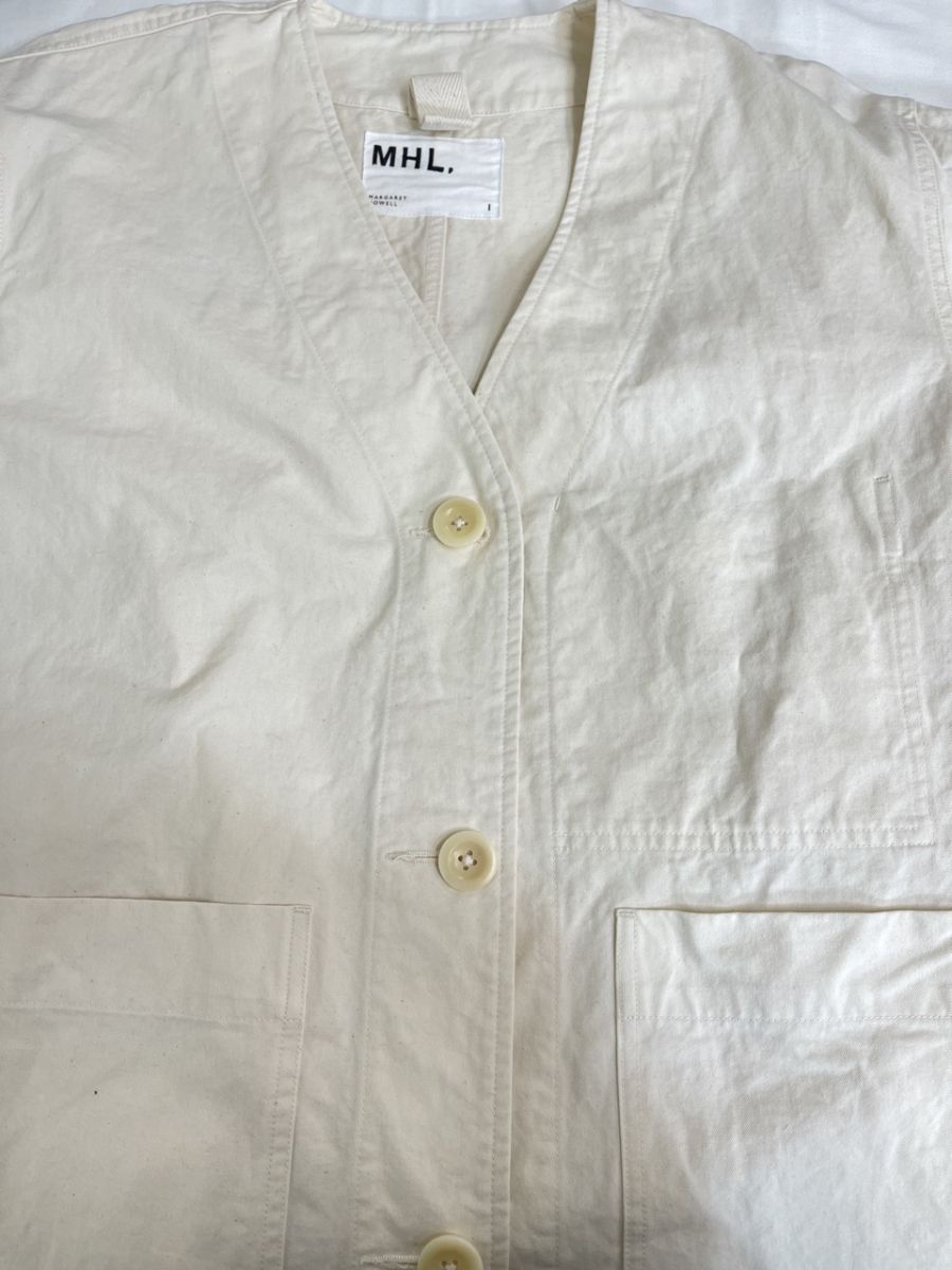 MHL. エムエイチエル マーガレットハウエル カバーオール WASHED