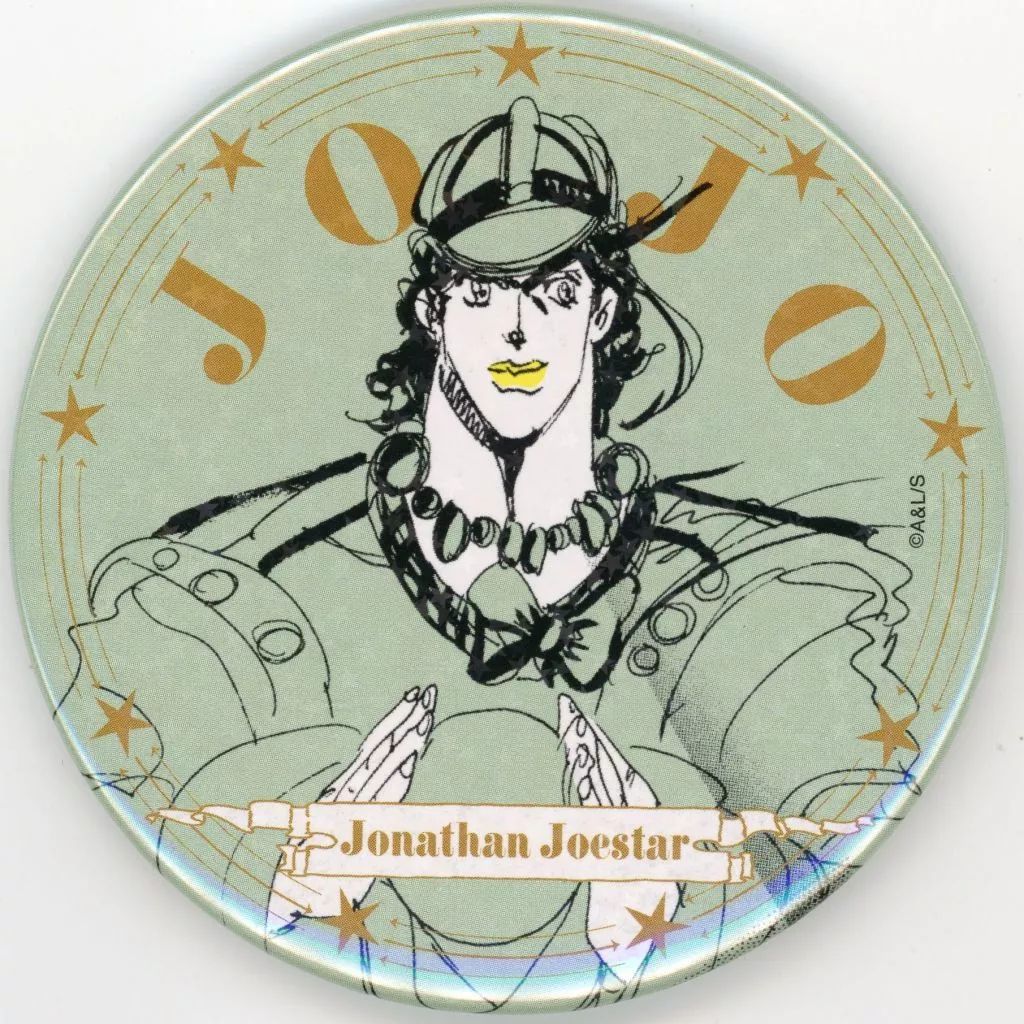 中古】バッジ・ピンズ ジョナサン・ジョースター 「ジョジョの奇妙な