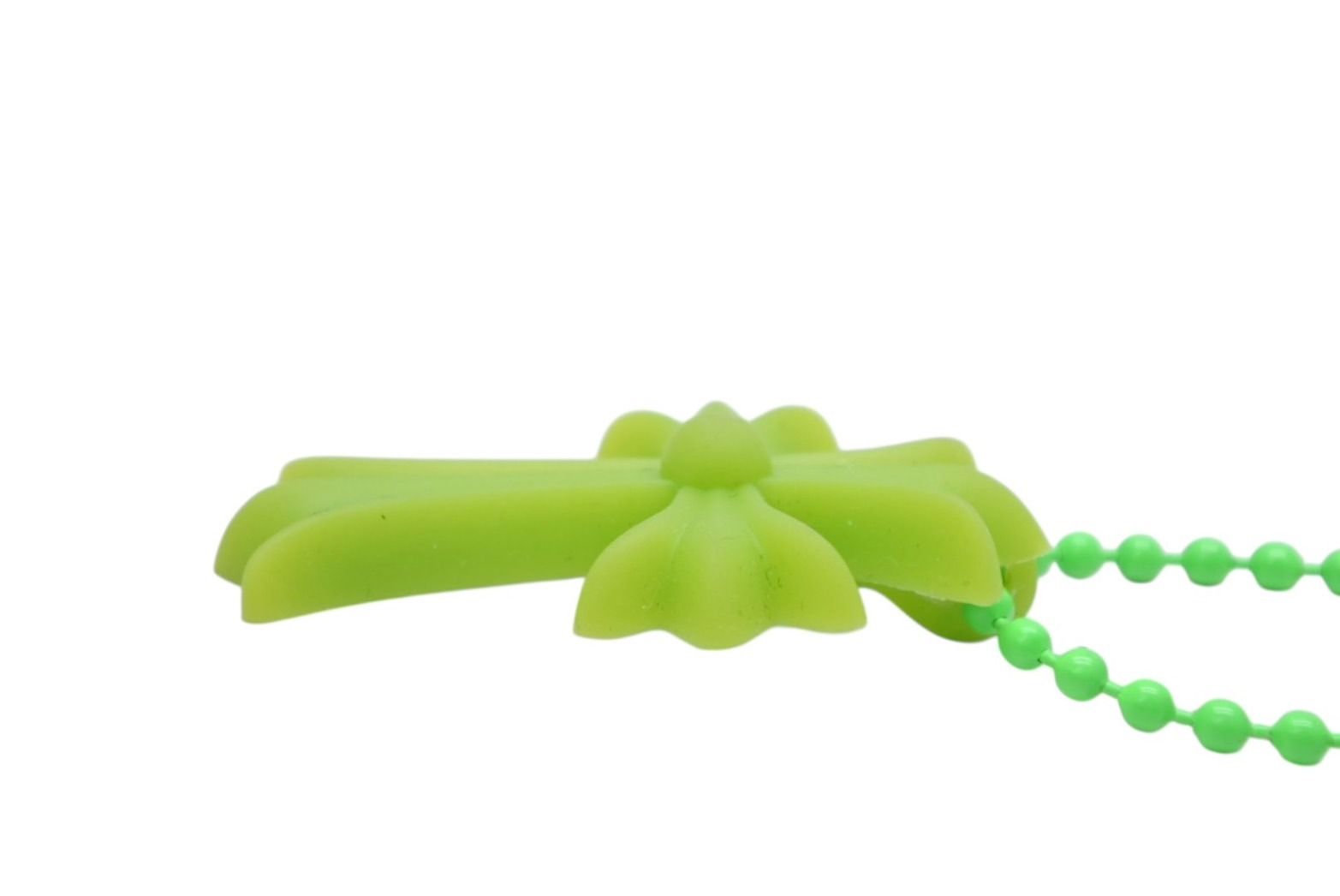 極美品 CHROME HEARTS クロムハーツ ラバースモール CHクロス シリコン