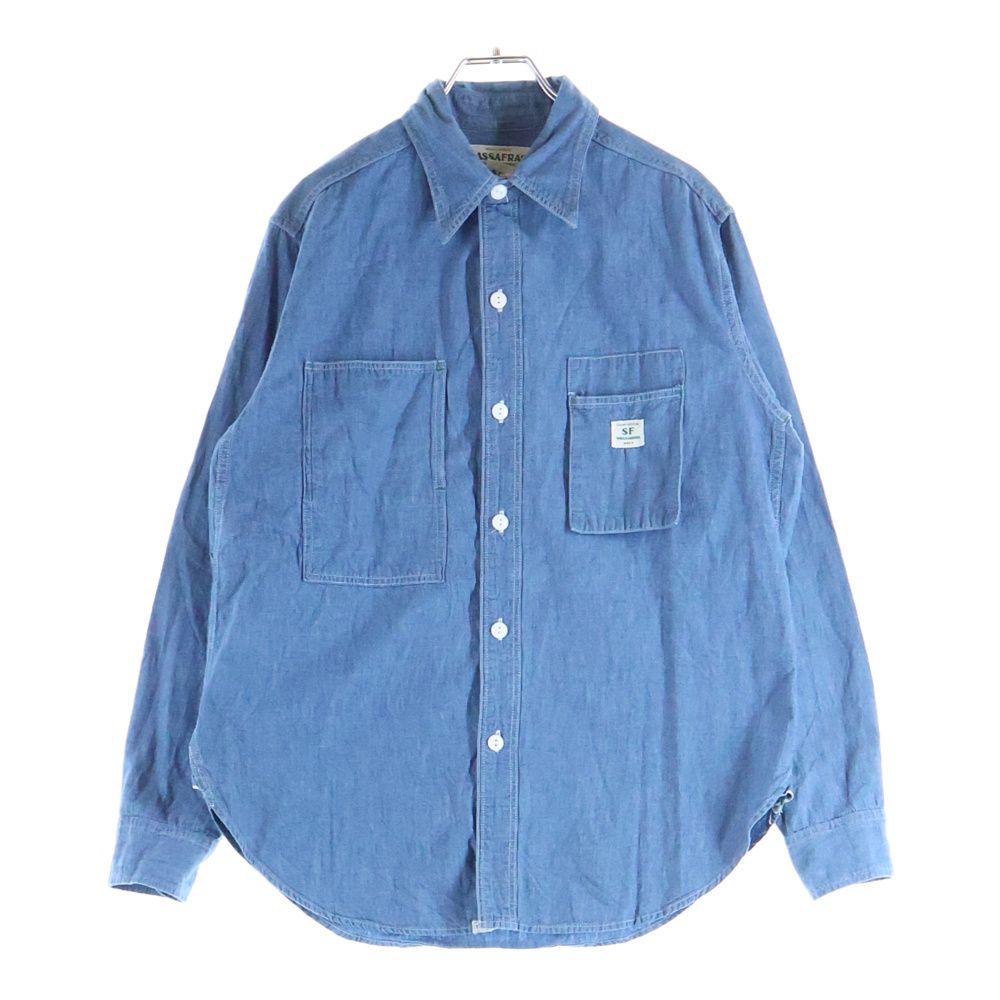 SASSAFRAS (ササフラス) レギュラーカラー ロングスリーブ デニム