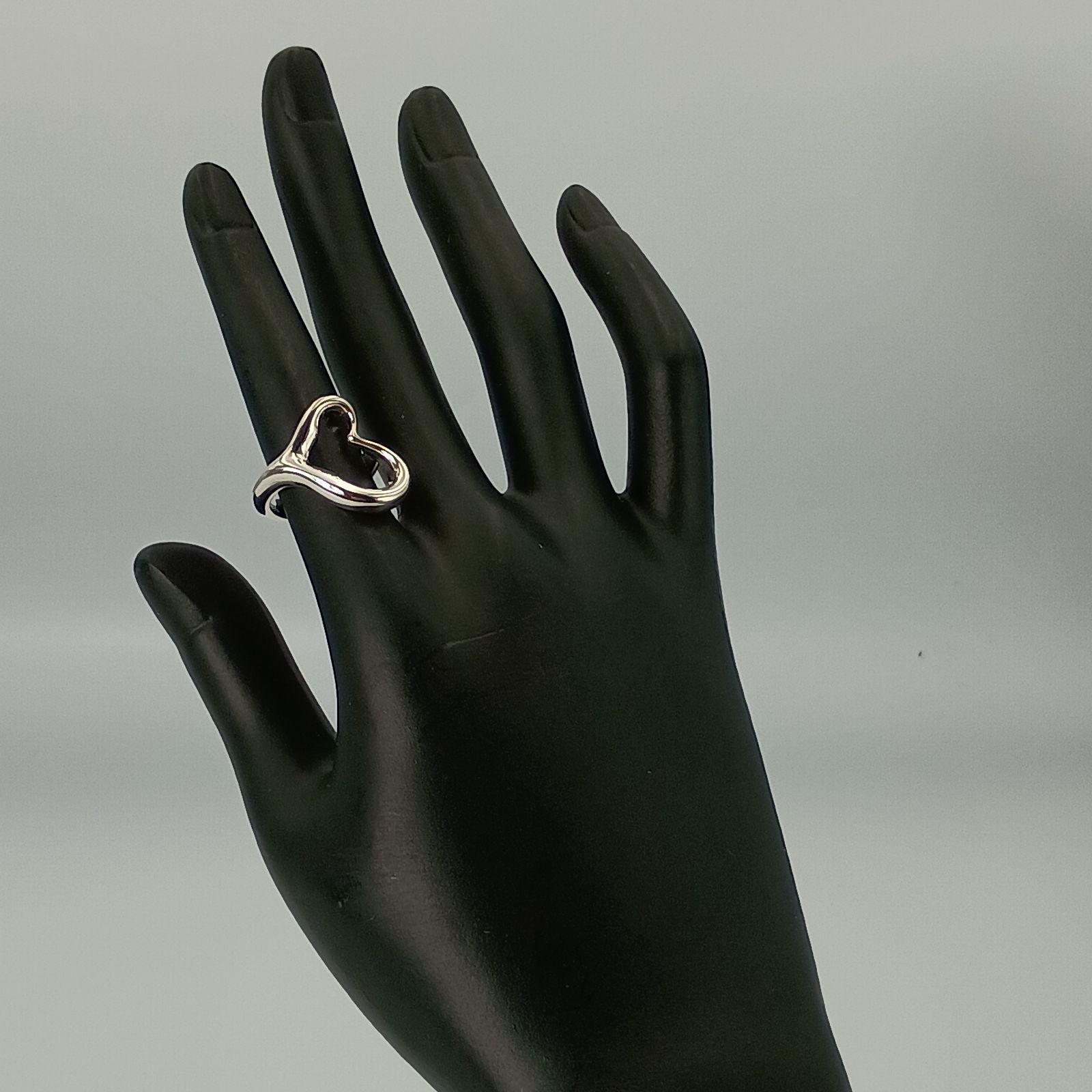 TIFFANY&Co. ティファニー 12号 オープンハート リング 指輪