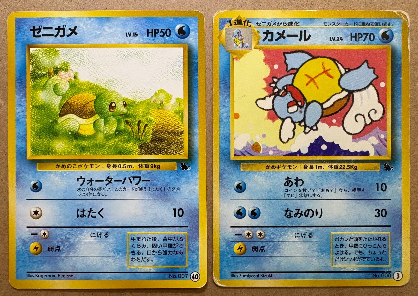 イントロパックのゼニガメ40＆カメール3(ゼニガメマーク) ポケモン