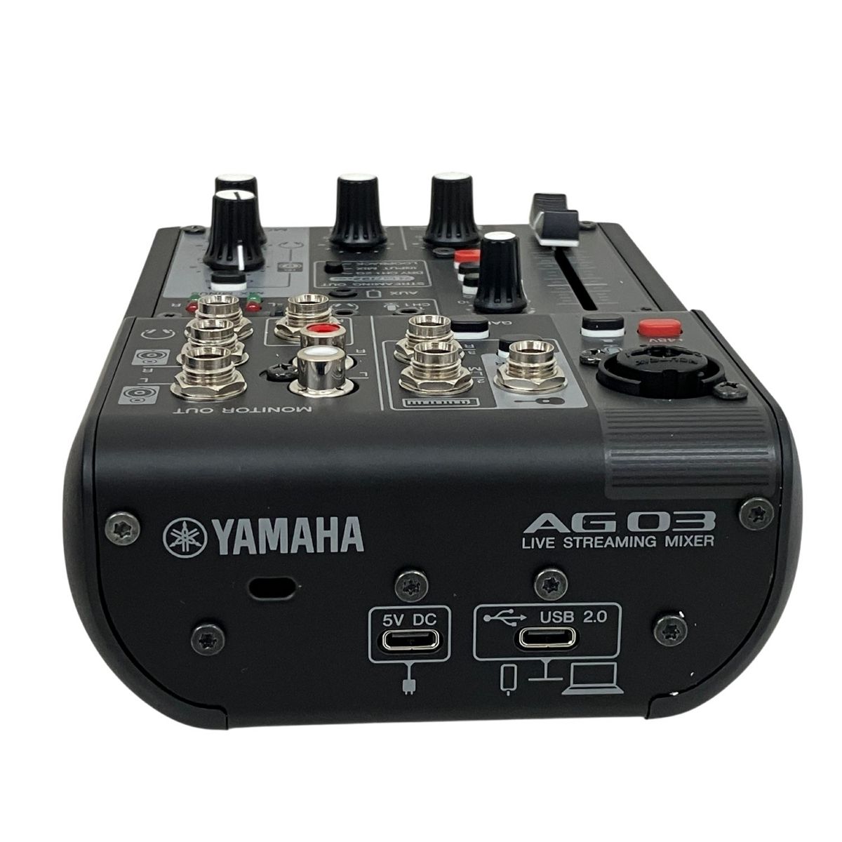YAMAHA AG03MK2 ライブストリーミングミキサー ブラック 音響機材