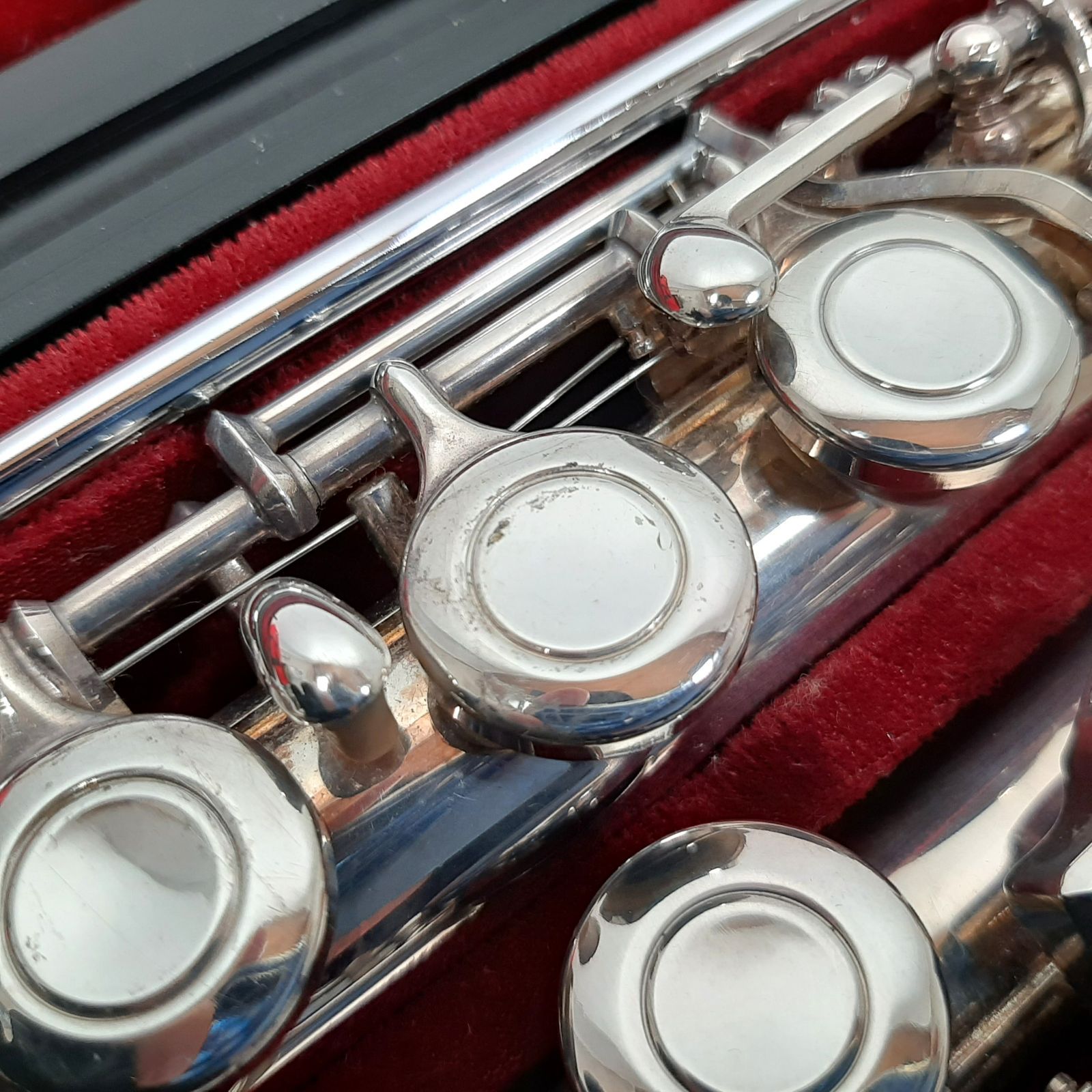 YAMAHA YFL-211S Eメカ ヤマハ フルート ハードケース付き 257414