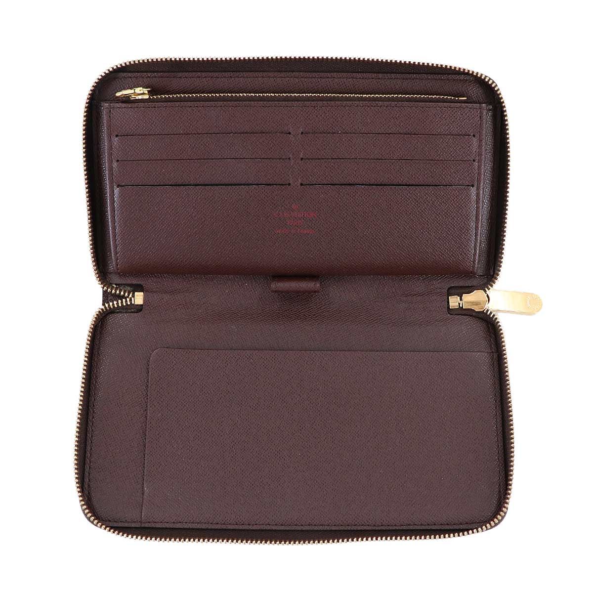 美品 ルイ ヴィトン LOUIS VUITTON ダミエ ジッピー オーガナイザー