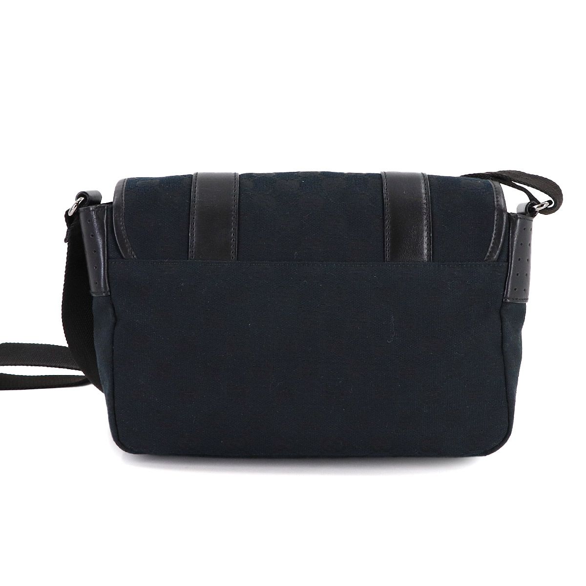 美品 グッチ GUCCI GGキャンバス メッセンジャー ショルダー バッグ